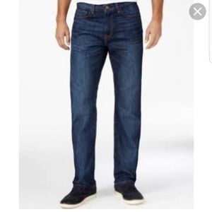Tommy Hilfiger relaxed fit dark wash 36x34